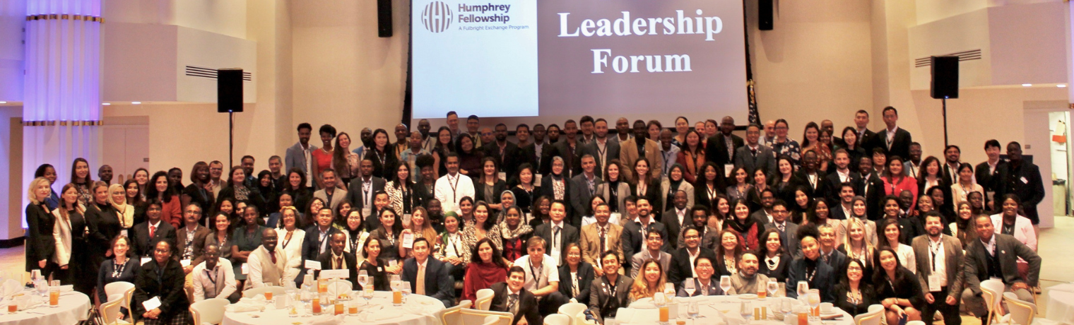 Global Leadership Forum - The Hubert H. Humphrey Fellowship Program